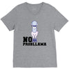 no probllama V-Neck Tee