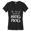 It's Just A Bunch Of Hocus Pocus Women's V-Neck T-Shirt