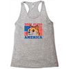 doge bless america Racerback Tank