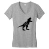 Teachersaurus Women's V-Neck T-Shirt