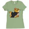 corgi potter Ladies Fitted T-Shirt