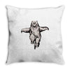 balance bear Throw Pillow