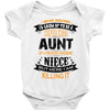 Super Cool Aunt Of A Freaking Awesome Niece Baby Onesie
