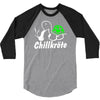 chillkrote smoke weed punk gras 3/4 Sleeve Shirt