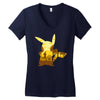 pokemon game pikachu Women's V-Neck T-Shirt