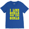i like girls who like girls V-Neck Tee