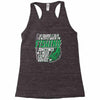 talk to myself fishing Racerback Tank