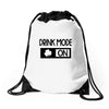 drink mode on Drawstring Bags