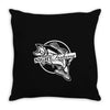 night fishing Throw Pillow