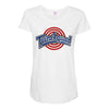 tunes squad Maternity Scoop Neck T-shirt