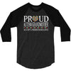 proud autism grandmother 3/4 Sleeve Shirt