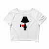 i love lamp Crop Top