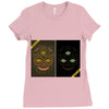 see no evil Ladies Fitted T-Shirt