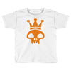 king skull emo club pirate dance music reggae Toddler T-shirt