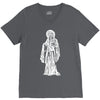 santa muerte blanca V-Neck Tee