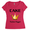 cake fashion nugget Women's Triblend Scoop T-shirt