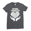 school counselor Ladies Fitted T-Shirt
