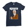 your mom freud Ladies Fitted T-Shirt