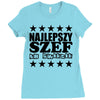najlepszy azef Ladies Fitted T-Shirt