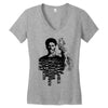 fear face Women's V-Neck T-Shirt