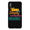 single mom's cools t shirts iPhoneX Case
