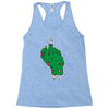 rude zombie Racerback Tank