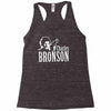 charles bronson Racerback Tank