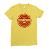falling confucius Ladies Fitted T-Shirt