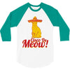 cinco de meow cinco de mayo 3/4 Sleeve Shirt