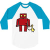 bird powered robot 3/4 Sleeve Shirt