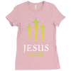 Jesus Savior Ladies Fitted T-Shirt