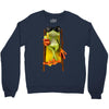 frog funny cocktail Crewneck Sweatshirt