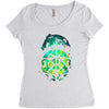 face of the protector Women's Triblend Scoop T-shirt