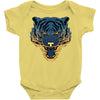 tiger fire Baby Onesie