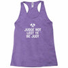 judge not lest ye be judy Racerback Tank