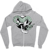 skull and tentacles Zipper Hoodie