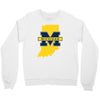 indiana for michigan Crewneck Sweatshirt