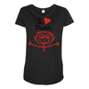 i love daddy Maternity Scoop Neck T-shirt
