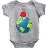 Snoopy Fishing Baby Bodysuit