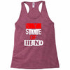 ny state of mind Racerback Tank