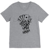 joker tattoo haha V-Neck Tee