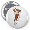petunia Pin-back button