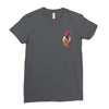 realistic human heart Ladies Fitted T-Shirt