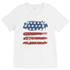 us flag V-Neck Tee