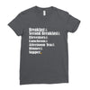 hobbit meals Ladies Fitted T-Shirt