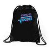 radical dude! Drawstring Bags