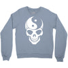 yin yang skull Crewneck Sweatshirt