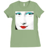 monalisa pop art Ladies Fitted T-Shirt