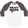 Beast Mode On 3/4 Sleeve Shirt