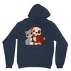 nice cat and dog Hoodie